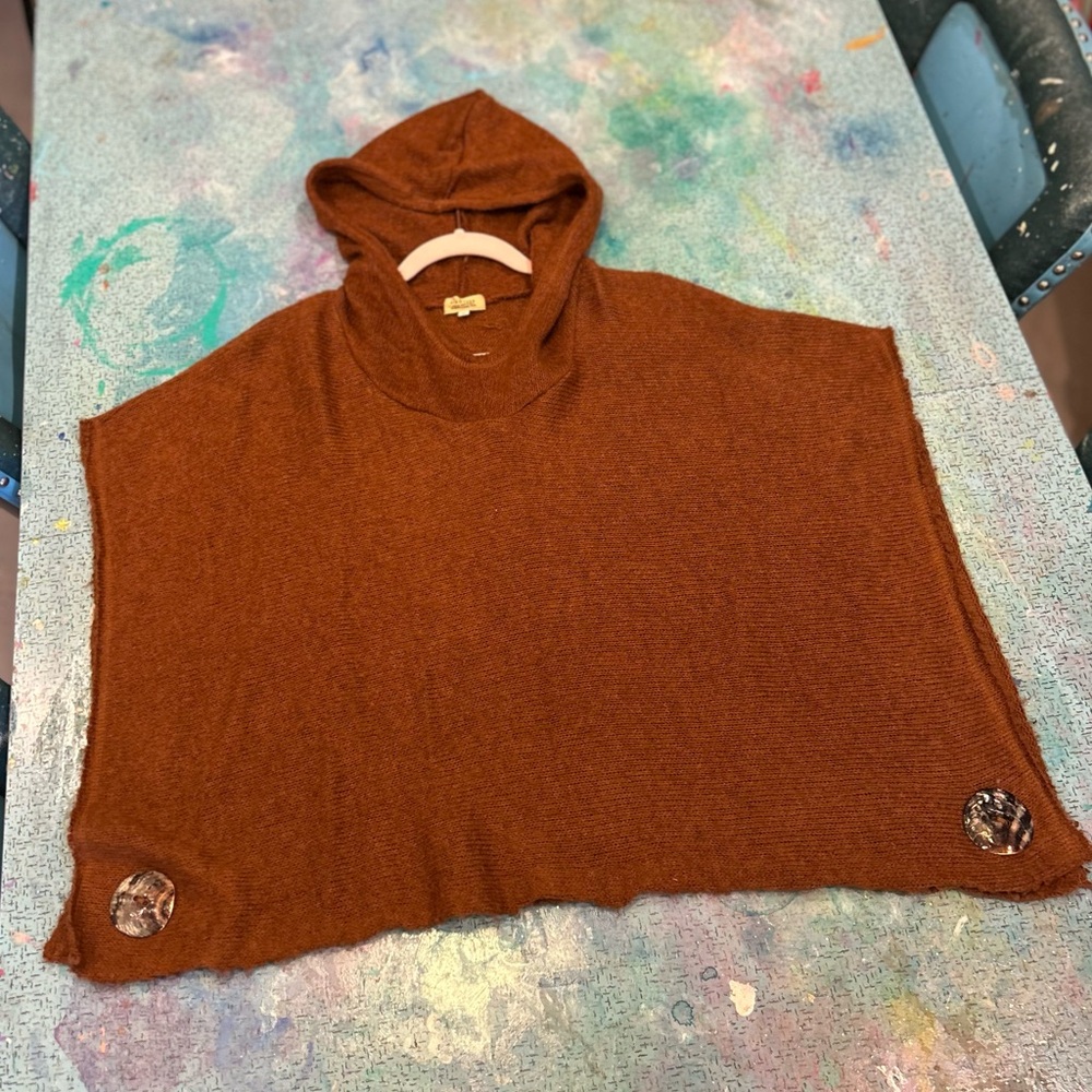 Soft Poncho Sweater